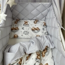 Set lenjerie Patut BebeCopii 6 piese Teddy gri (6)